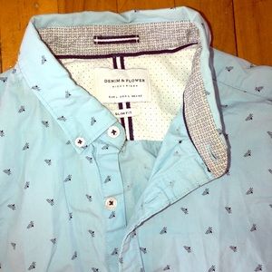 Men’s short sleeve button down